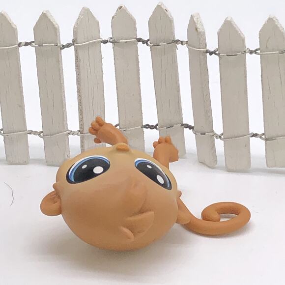 CLICKS MONKEYFORD MONKEY #1-141 - Authentic Littlest Pet Shop - Hasbro LPS - Picture 3 of 4